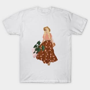 Plant Lady Shopping 2 T-Shirt